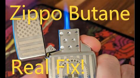 butane lighter won't stay lit